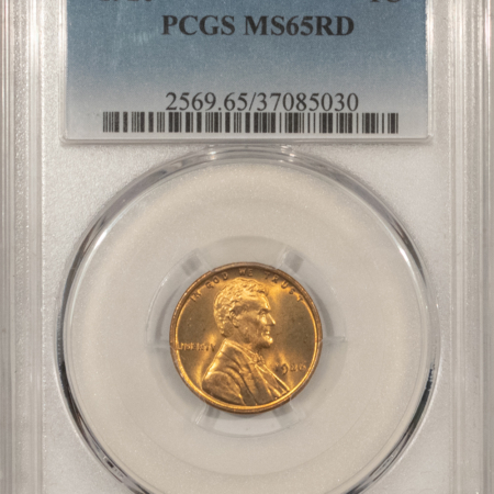 Lincoln Cents (Wheat) 1926 LINCOLN CENT – PCGS MS-65 RD, RED GEM!