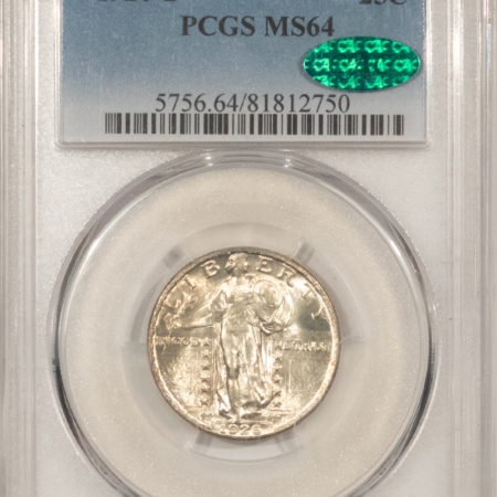 CAC Approved Coins 1926-D STANDING LIBERTY QUARTER – PCGS MS-64, CAC APPROVED!