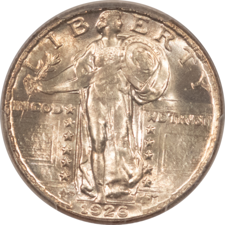 CAC Approved Coins 1926-D STANDING LIBERTY QUARTER – PCGS MS-64, CAC APPROVED!