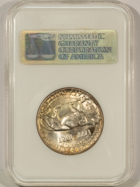 CAC Approved Coins 1927 VERMONT COMMEMORATIVE HALF DOLLAR – NGC MS-64, FATTIE, GEM+ & CAC APPROVED!