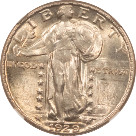 New Certified Coins 1929 STANDING LIBERTY QUARTER – NGC MS-63, FRESH & CHOICE!