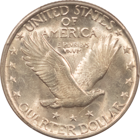 New Certified Coins 1929-D STANDING LIBERTY QUARTER – PCGS MS-62, LOOKS 64! PREMIUM QUALITY!