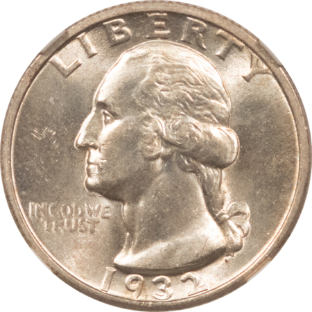 New Certified Coins 1932-S WASHINGTON QUARTER – NGC MS-63, VERY LUSTROUS KEY-DATE!