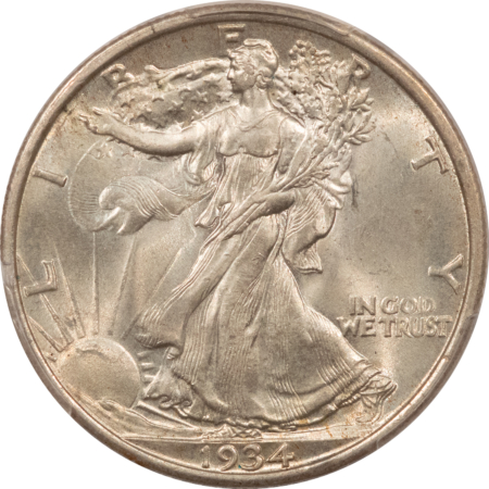 Half Dollars 1934 WALKING LIBERTY HALF DOLLAR – PCGS MS-64