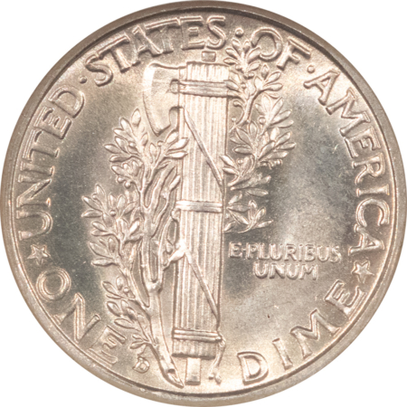 Dimes 1934-D MERCURY DIME – NGC MS-66, BLAST WHITE & PREMIUM QUALITY!