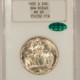 CAC Approved Coins 1927 VERMONT COMMEMORATIVE HALF DOLLAR – NGC MS-64, FATTIE, GEM+ & CAC APPROVED!