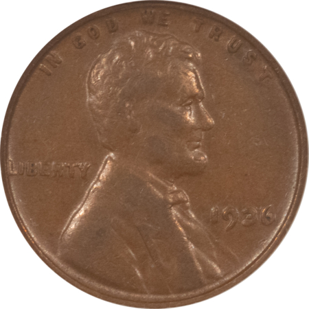 Lincoln Cents (Wheat) 1936 LINCOLN CENT, DOUBLED DIE OBVERSE, TY 2 – ANACS EF-45 OLD WHITE HOLDER
