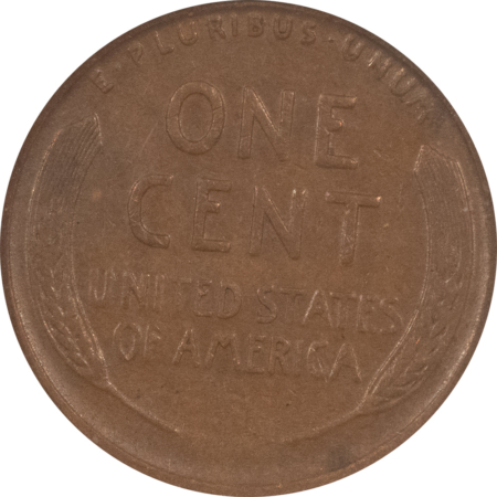 Lincoln Cents (Wheat) 1936 LINCOLN CENT, DOUBLED DIE OBVERSE, TY 2 – ANACS EF-45 OLD WHITE HOLDER