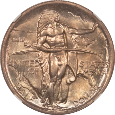 Early Commems 1936 OREGON TRAIL COMMEMORATIVE HALF DOLLAR – NGC MS-67+, SUPERB GEM, PERFECT!