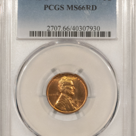 Lincoln Cents (Wheat) 1942-D LINCOLN CENT – PCGS MS-66 RD