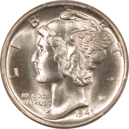 Dimes 1943-S MERCURY DIME – PCGS MS-66 FB BLAZING WHITE!