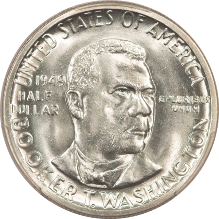 New Certified Coins 1949 BTW COMMEMORATIVE HALF DOLLAR PCGS MS-66, BLAZING WHITE & PREMIUM QUALITY!