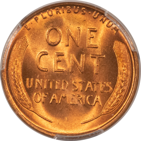 Lincoln Cents (Wheat) 1951-D LINCOLN CENT – PCGS MS-66 RD, BLAZER