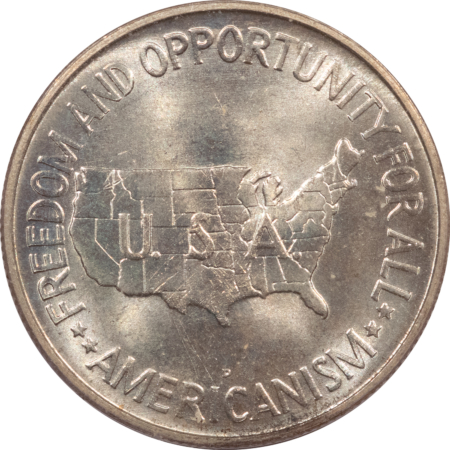 Early Commems 1951-D WASHINGTON-CARVER COMMEMORATIVE HALF DOLLAR – PCGS MS-65, RATTLER & PQ!