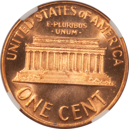 Lincoln Cents (Memorial) 1967 SMS LINCOLN CENT – NGC MS-67 RD CAMEO
