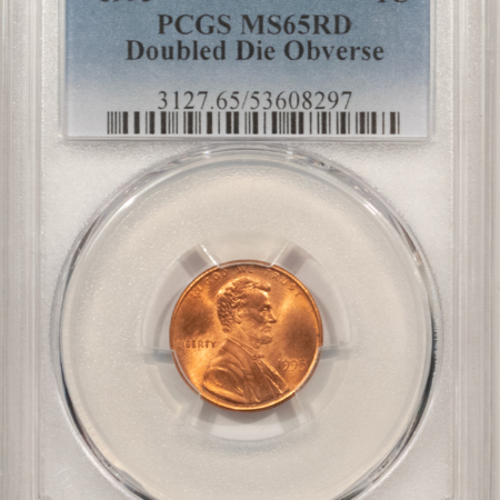 Lincoln Cents (Memorial) 1995 DOUBLED DIE OBVERSE LINCOLN CENT – PCGS MS-65 RD GEM RED FROM A FRESH ROLL!