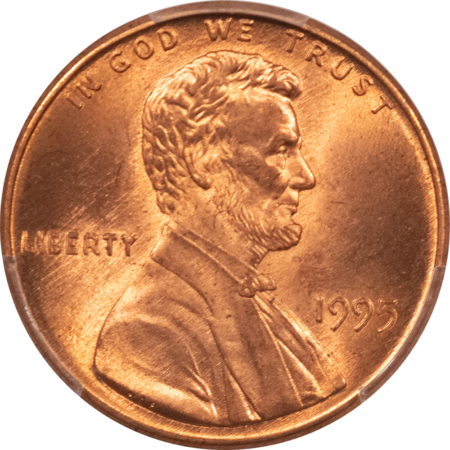 Lincoln Cents (Memorial) 1995 DOUBLED DIE OBVERSE LINCOLN CENT – PCGS MS-65 RD GEM RED FROM A FRESH ROLL!