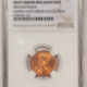 Lincoln Cents (Memorial) 1999 LINCOLN CENT, BROADSTRUCK MINT ERROR – PCGS MS-65 RD