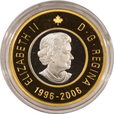 Bullion 2006 CANADA 10TH ANNIVERSARY $2 GOLD GOLD POLAR BEAR 22KT 1/3OZ AGW, GEM PR, OGP