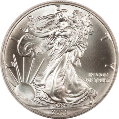 American Silver Eagles 2016 $1 AMERICAN SILVER EAGLE 1 OZ .999 – UNCIRCULATED!