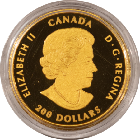 Bullion 2020 CANADA $200 1 OZ .99999 FINE GOLD PAX PEACE DOLLAR HIGH RELIEF PROOF SCARCE