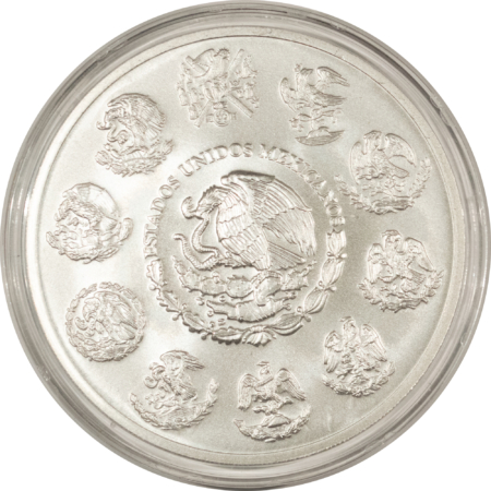 Bullion 2020 MEXICO 5 OZ .999 SILVER LIBERTAD 5 ONZAS GEM BU IN ORIGINAL CAPSULE!