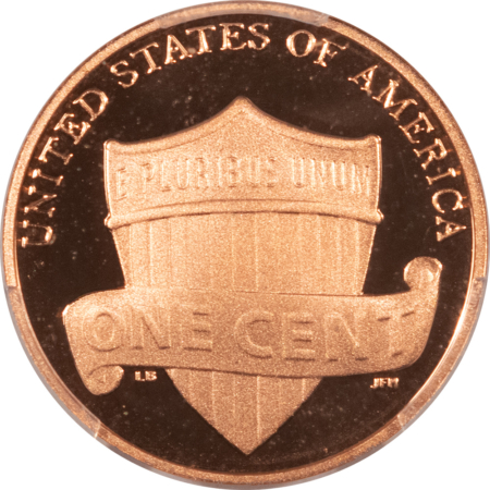 Lincoln Cents (Memorial) 2020-S PROOF LINCOLN SHIELD CENT – PCGS PR-70 RD DCAM, FIRST STRIKE!