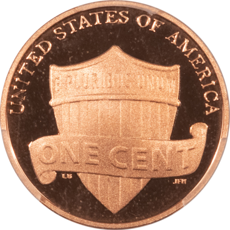 Lincoln Cents (Memorial) 2021-S PROOF LINCOLN SHIELD CENT – PCGS PR-70 DCAM, FIRST STRIKE!