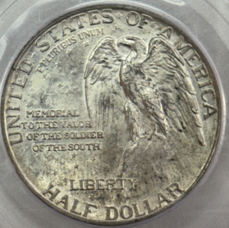 CAC Approved Coins 1925 STONE MOUNTAIN COMMEMORATIVE HALF DOLLAR – PCGS MS-65 CAC, PREMIUM QUALITY!