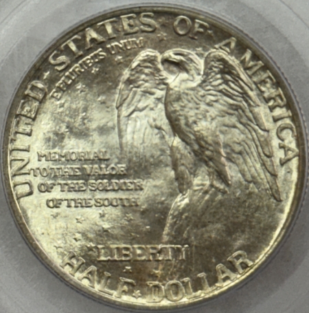 Early Commems 1925 STONE MOUNTAIN COMMEMORATIVE HALF DOLLAR – PCGS MS-65, SIGHT WHITE GEM!