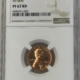 Lincoln Cents (Memorial) 1960 PROOF LINCOLN CENT, SMALL/LARGE DATE – PCGS PR-66 RD, NICE BRIGHT RED!