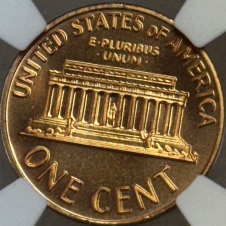 Lincoln Cents (Memorial) 1970-S SMALL DATE PROOF LINCOLN CENT, DOUBLED DIE OBVERSE, VP-004 – NGC PF-67 RD