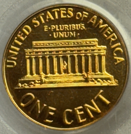 Lincoln Cents (Memorial) 1960 PROOF LINCOLN CENT, LARGE/SMALL DATE – PCGS PR-66 RD, NICE BRIGHT RED