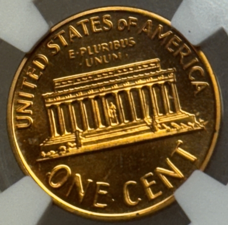 Lincoln Cents (Memorial) 1971-S DOUBLED DIE OBVERSE PROOF LINCOLN CENT, FS-101 – NGC PF-65 RD, BRIGHT RED