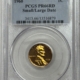 Lincoln Cents (Memorial) 1960 PROOF LINCOLN CENT, LARGE/SMALL DATE – PCGS PR-66 RD, NICE BRIGHT RED