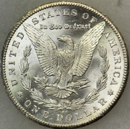 Dollars 1884-CC $1 MORGAN DOLLAR – FLASHY BRILLIANT UNCIRCULATED! CARSON CITY!
