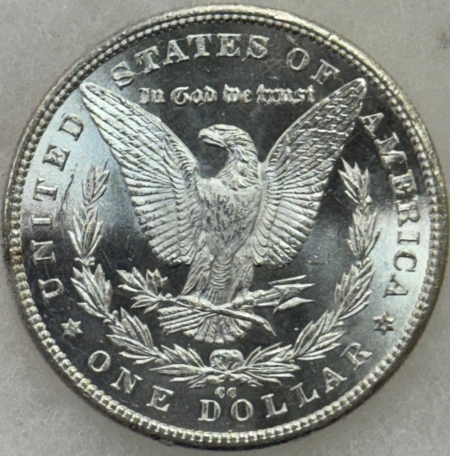 Dollars 1885-CC $1 MORGAN DOLLAR – REALLY CHOICE UNCIRCULATED SEMI-PROOFLIKE CARSON CITY