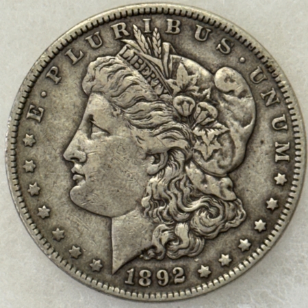 Dollars 1892 $1 MORGAN DOLLAR – NICE HIGH GRADE CIRCULATED EXAMPLE!
