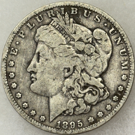 Dollars 1895-O $1 MORGAN DOLLAR – NICE PLEASING CIRCULATED EXAMPLE! KEY-DATE