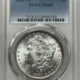Dollars 1879-S $1 MORGAN DOLLAR – PCGS MS-63, BLAST WHITE, SEMI-PROOFLIKE!