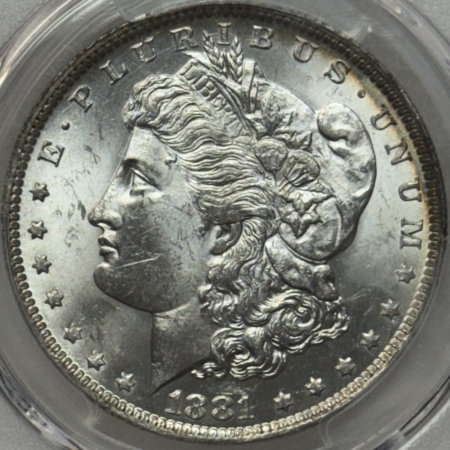 Dollars 1881-O $1 MORGAN DOLLAR – PCGS MS-63, FLASHY & CHOICE!