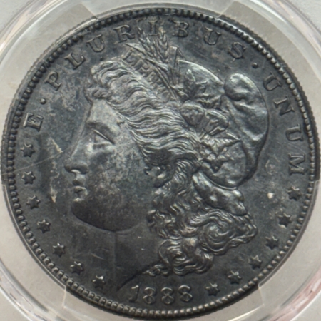 Dollars 1888-S $1 MORGAN DOLLAR – PCGS GENUINE, CLEANED-AU DETAIL!