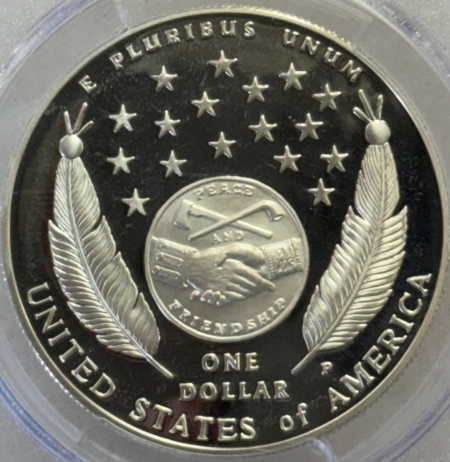 Modern Commems 2004-P PROOF LEWIS & CLARK $1 SILVER COMMEMORATIVE – PCGS PR-69 DCAM