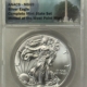 American Silver Eagles 2016 $1 AMERICAN SILVER EAGLE 1 OZ .999 NGC MS69 30TH ANNIVERSARY EARLY RELEASES