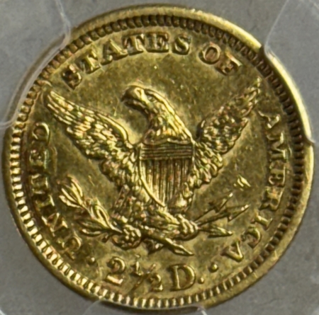 $2.50 1903 $2.50 LIBERTY GOLD QUARTER EAGLE – PCGS AU-55