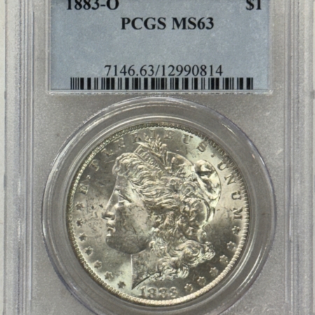 Dollars 1883-O $1 MORGAN DOLLAR – PCGS MS-63, CHOICE!