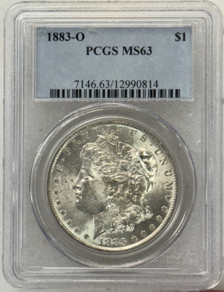 Dollars 1883-O $1 MORGAN DOLLAR – PCGS MS-63, CHOICE!