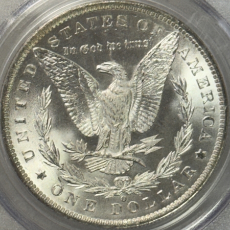Dollars 1885-O $1 MORGAN DOLLAR – PCGS MS-63, BLAST WHITE!