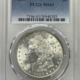 Dollars 1889 $1 MORGAN DOLLAR – PCGS MS-63 FLASHY WHITE