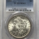 Dollars 1886 $1 MORGAN DOLLAR – PCGS MS-63, CHOICE!